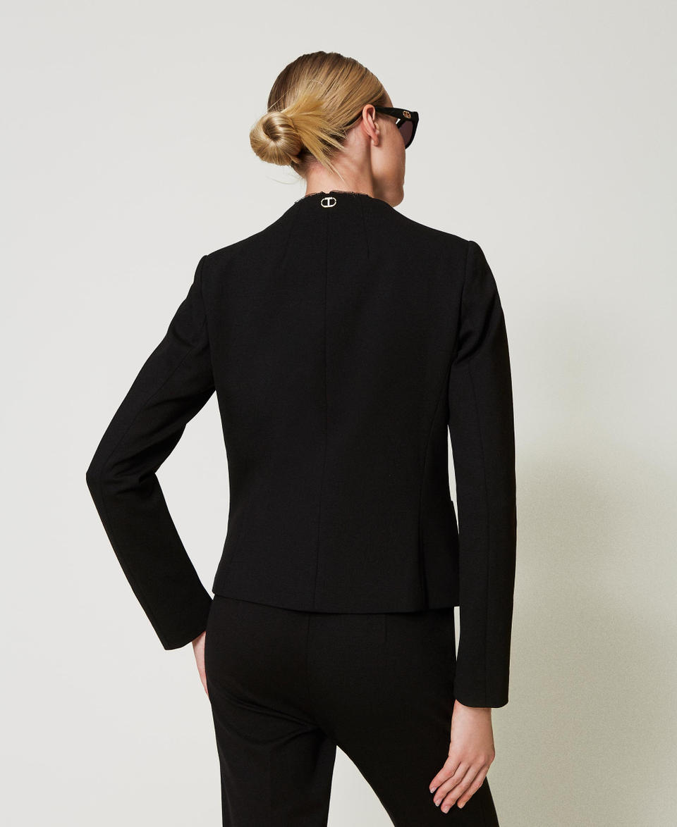 Twin Set Giacca blazer con bottoni gioiello Sconto di tempo limitato