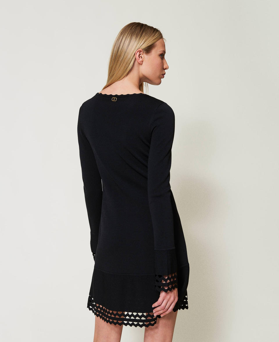 Twin Set Abito corto con motivo geometrico Shopping online