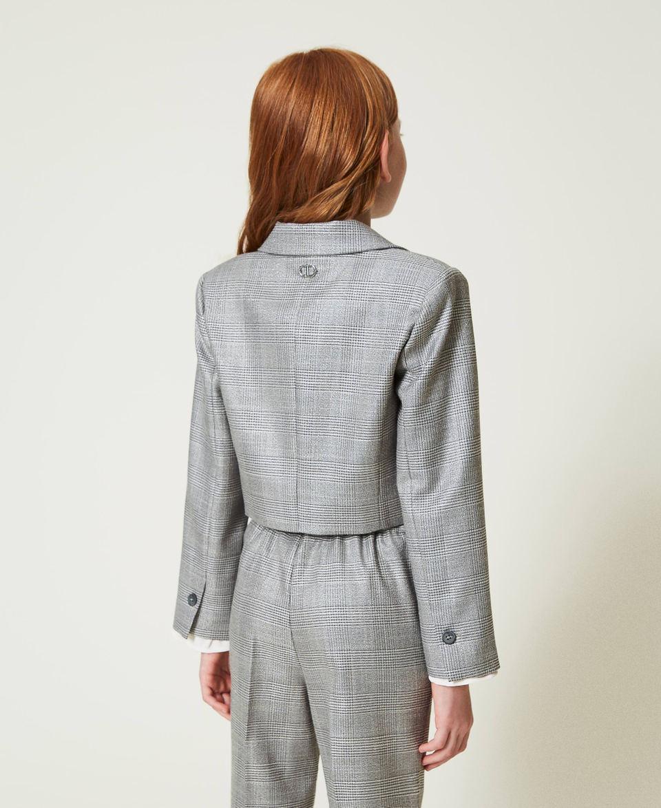 Twin Set Giacca spencer in principe di Galles Online Outlet