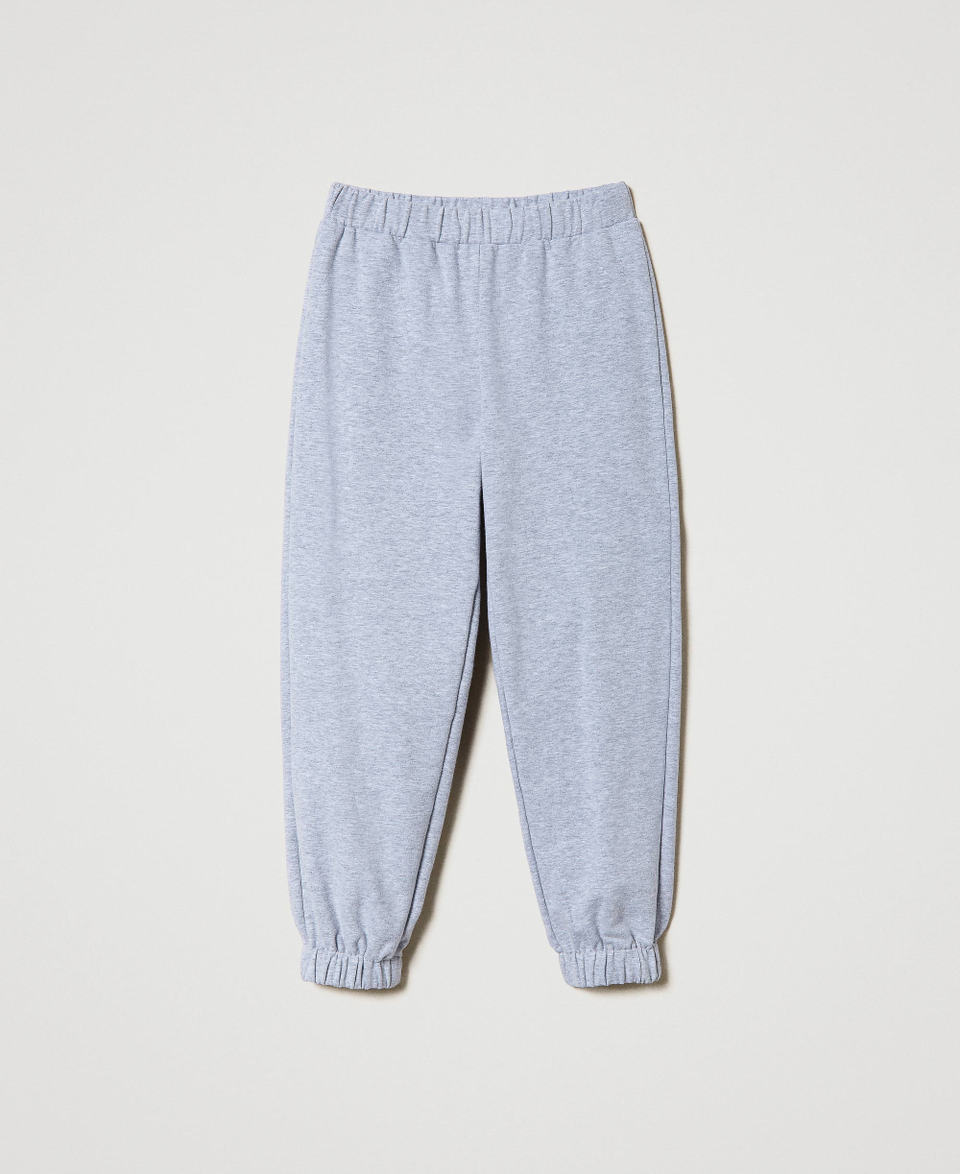 Twin Set Pantaloni joggers in felpa Grandi sconti