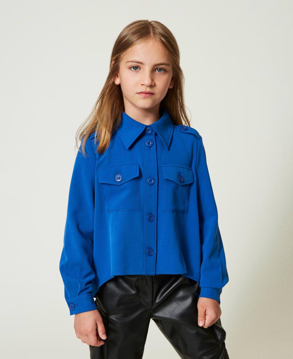 Twin Set Giacca overshirt in flanella Super Saving Price