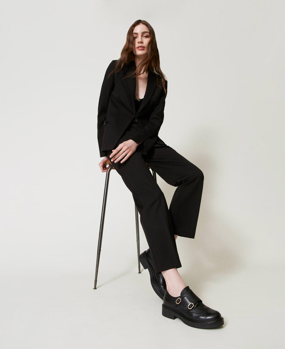 Twin Set Scarpe in pelle con cinturini Latest stili