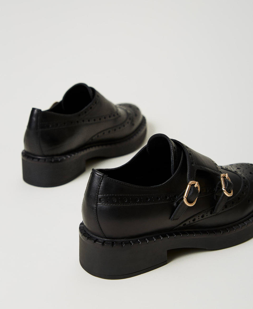 Twin Set Scarpe in pelle con cinturini Latest stili
