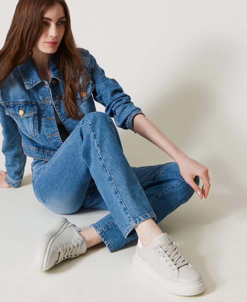 Twin Set Sneakers traforate con logo Discount Store per i nuovi prodotti