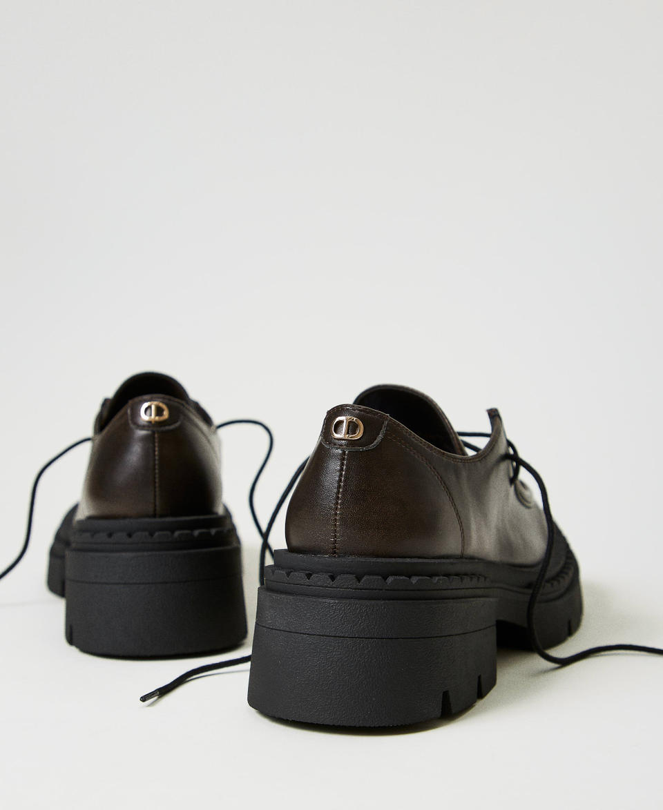 Twin Set Scarpe stringate con Oval T Spedizione Gratuita