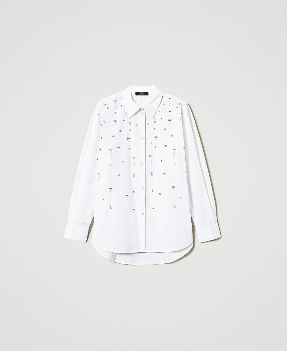 Twin Set Camicia con ricami a mano Novità