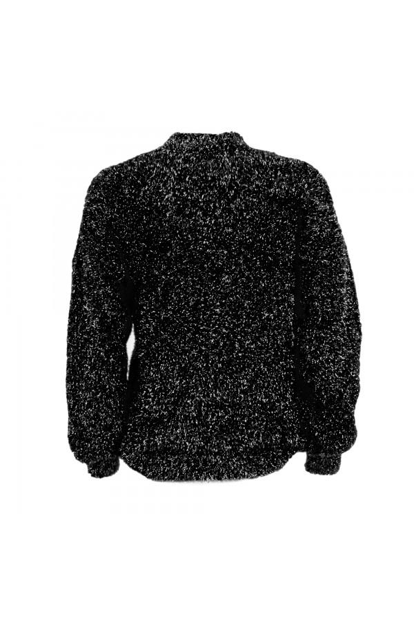 U R Ink LAS PLUMAS 134W3D6 MAGLIERIA NERO Qualità Garantita