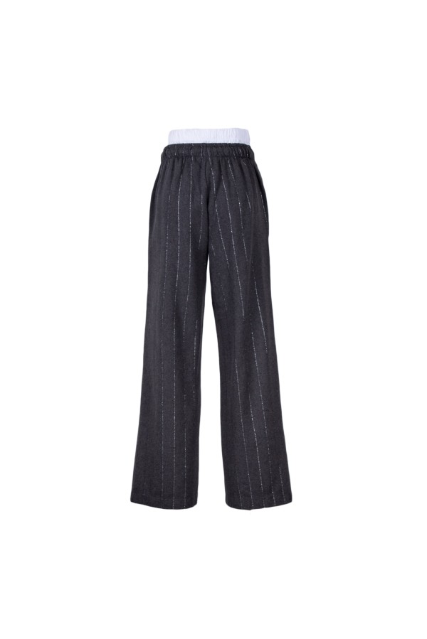 U R Ink MOA 244W42X PANTALONI GRIGIO Sconto