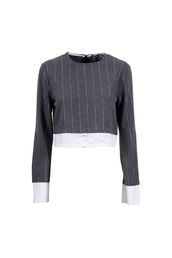 U R Ink MOA 234W42X CAMICIE e BLUSE GRIGIO Offerta
