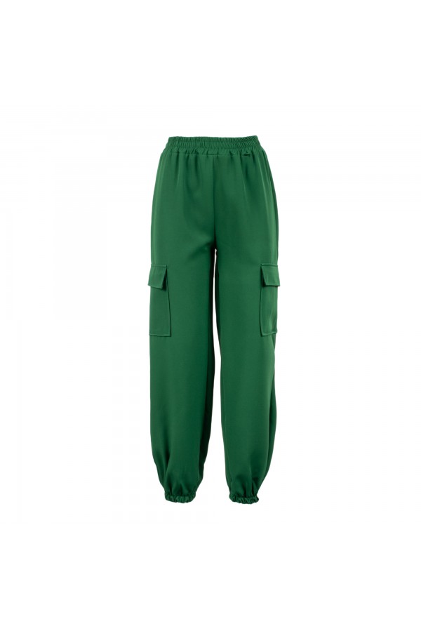 U R Ink NEIVA 244W3F2 PANTALONI VERDE In Linea