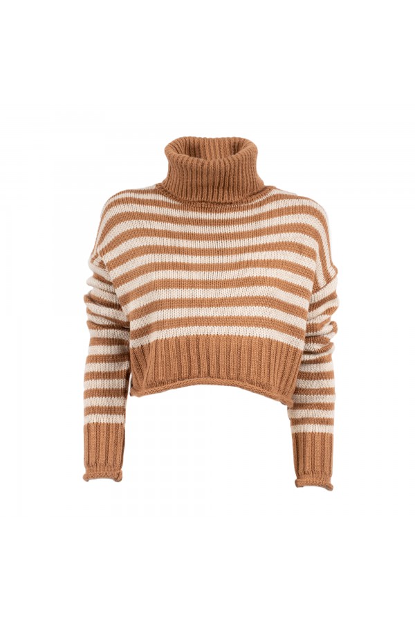 U R Ink RICARDA 134W3B0 MAGLIERIA BEIGE Nuovo
