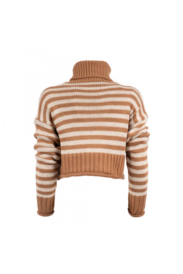 U R Ink RICARDA 134W3B0 MAGLIERIA BEIGE Nuovo