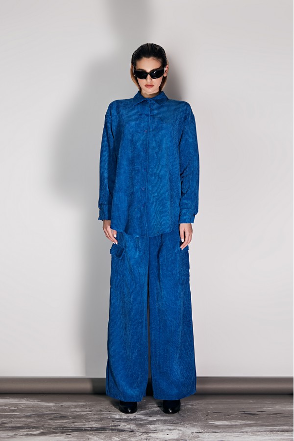 U R Ink PITALITO 254W3M0 CAMICIE e BLUSE BLU Qualità
