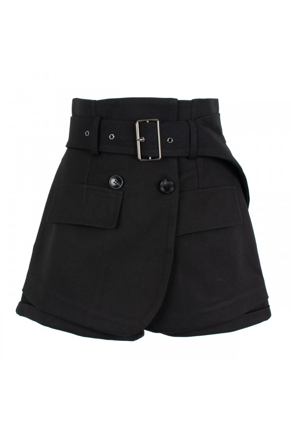 U R Ink DOUCE 094W3D6 SHORTS NERO Fino Al -60%