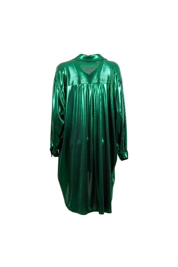 U R Ink SABÁN 254W4F2 CAMICIE e BLUSE VERDE Presa