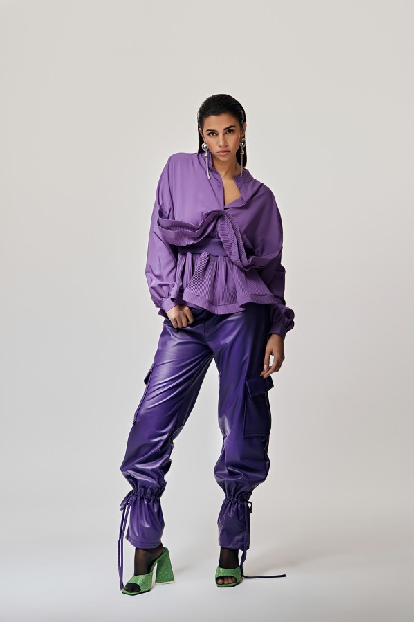 U R Ink TOLUCA 234W4F8 CAMICIE e BLUSE VIOLA Economico