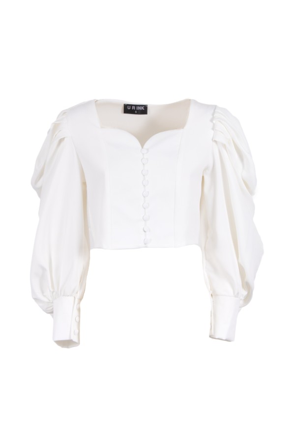 U R Ink MADRUGA 234W4D7 CAMICIE e BLUSE BIANCO Saldi