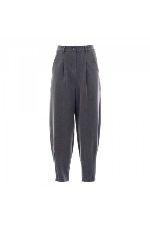U R Ink OSANE244W24A PANTALONI GRIGIO Qualità Garantita