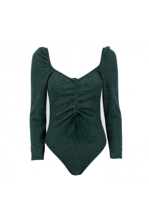 U R Ink RAFFAELLA154W1A8 TOP e BODY GREEN Fino Al -60%