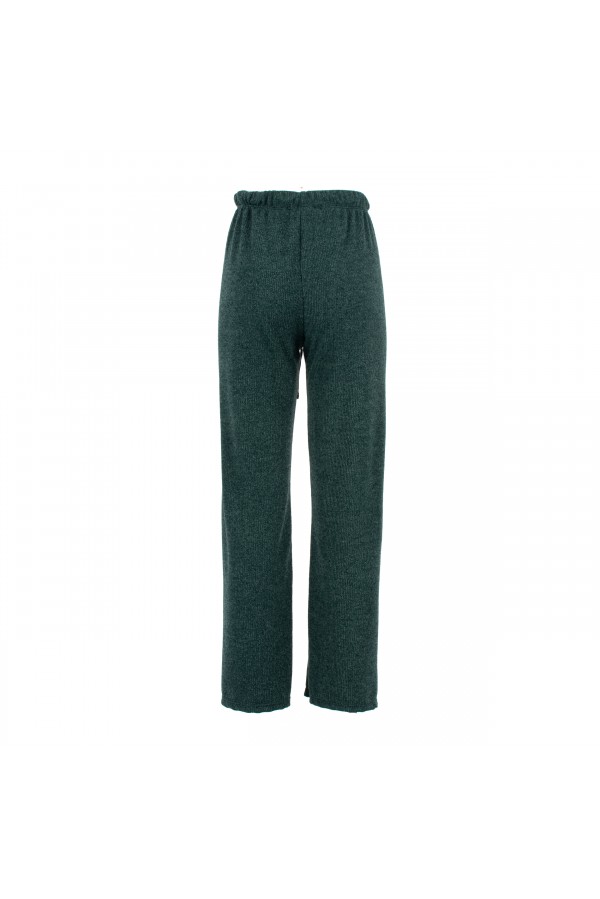 U R Ink RAFFAELLA054W1A8 PANTALONI GREEN Affare Del Giorno