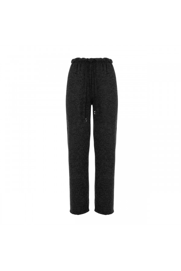 U R Ink RAFFAELLA054W1A4 PANTALONI BLACK Prezzo Ridotto