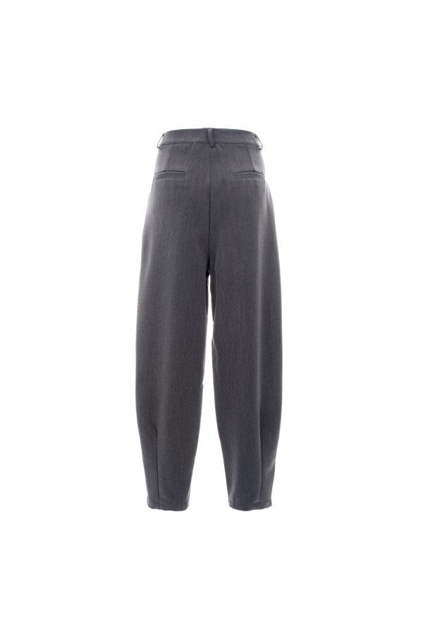 U R Ink OSANE 244W34A PANTALONI GRIGIO In Linea