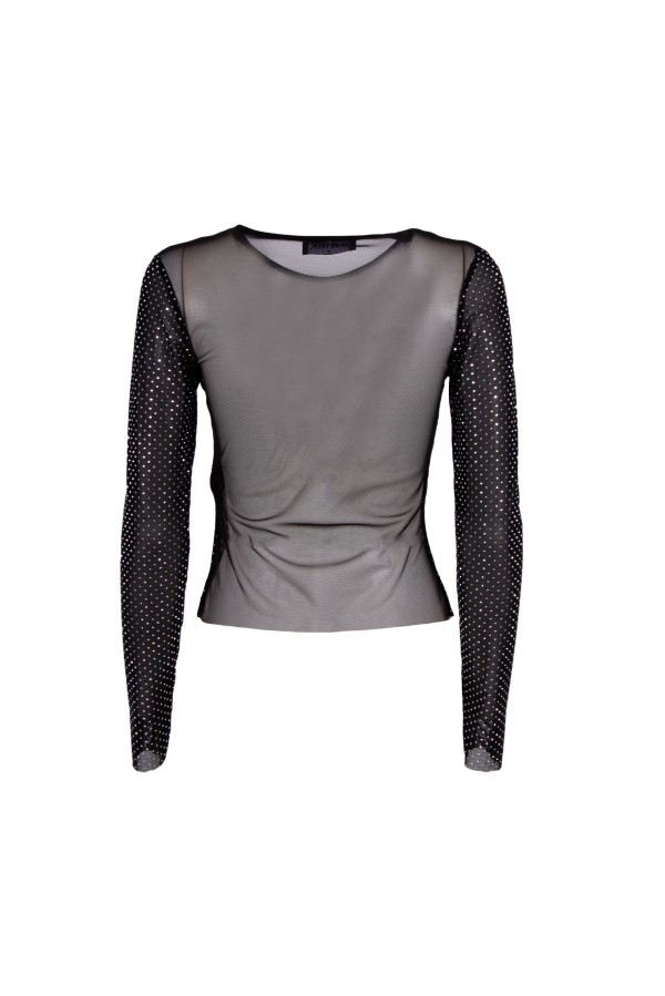 U R Ink JACÓ 134D6D6 CAMICIE e BLUSE NERO Presa