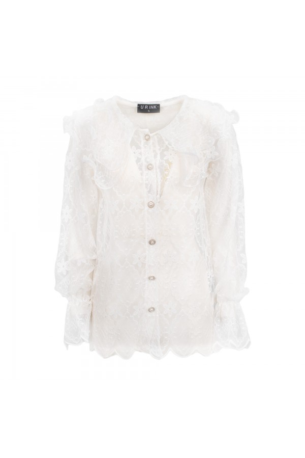 U R Ink MARACAI254W2D7 CAMICIE e BLUSE BIANCO In Linea