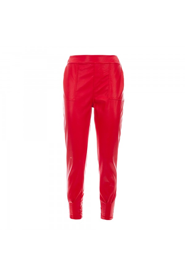 U R Ink ROMA244W2Z4 PANTALONI ROSSO Soddisfazione Garantita