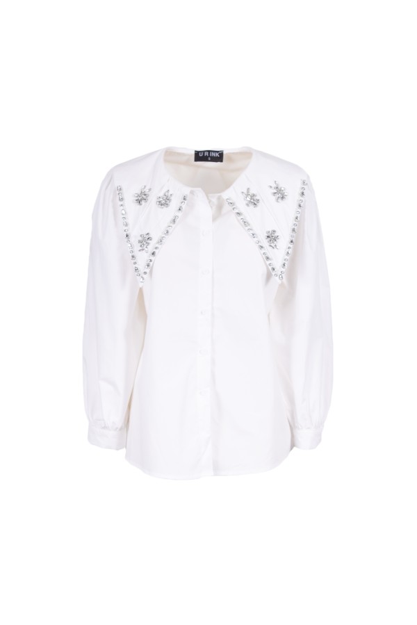 U R Ink ALMERÍA 254W4D7 CAMICIE e BLUSE BIANCO Vendita Calda