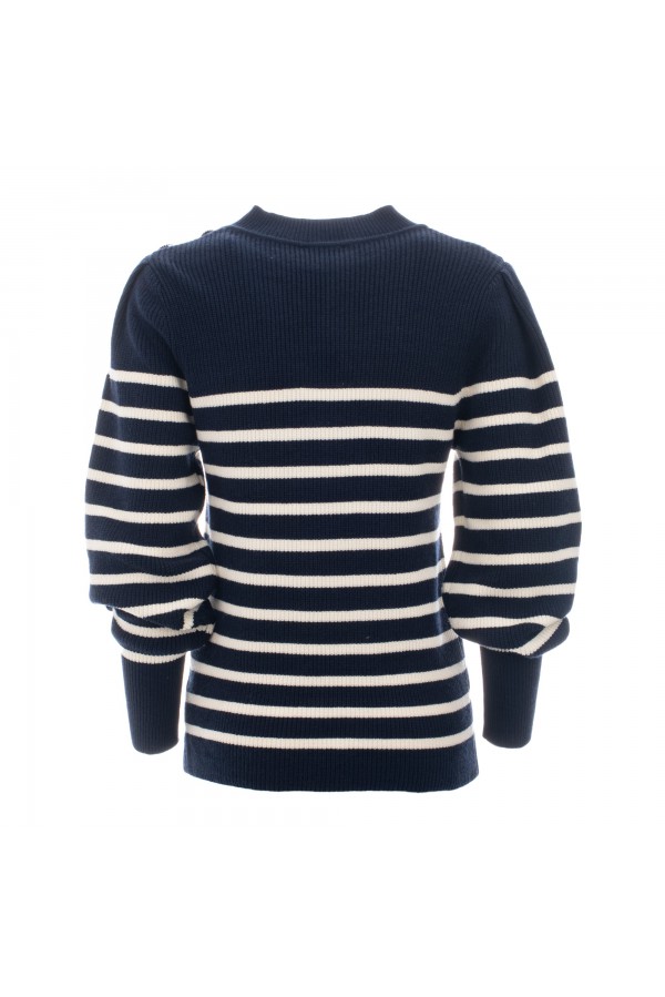 U R Ink OBERÁ484W23A TOP e BODY BLU/BIANCO Grande vendita