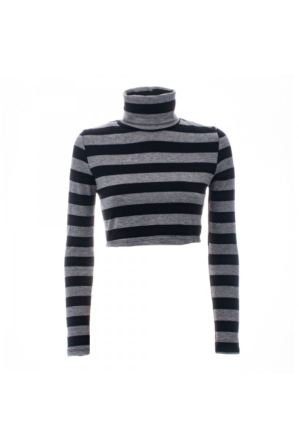U R Ink MEDELLIN134W2Z9 MAGLIERIA NERO/GRIGIO Vendite stagionali