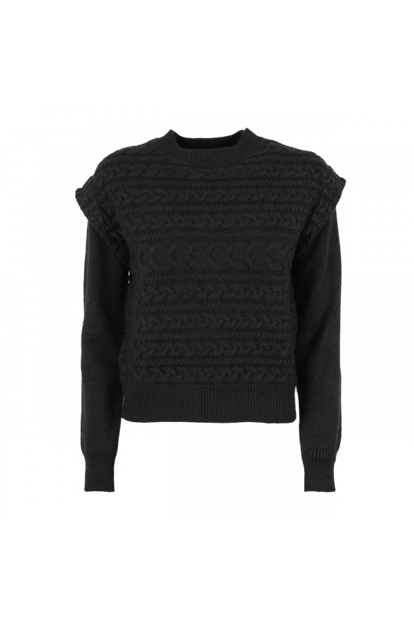 U R Ink MIREJA134W2D6 MAGLIERIA NERO Offerte giornaliere