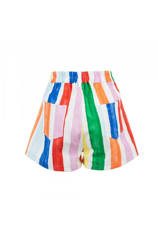 U R Ink LUGO094S3C2 SHORTS MULTICOLORE Nuovo