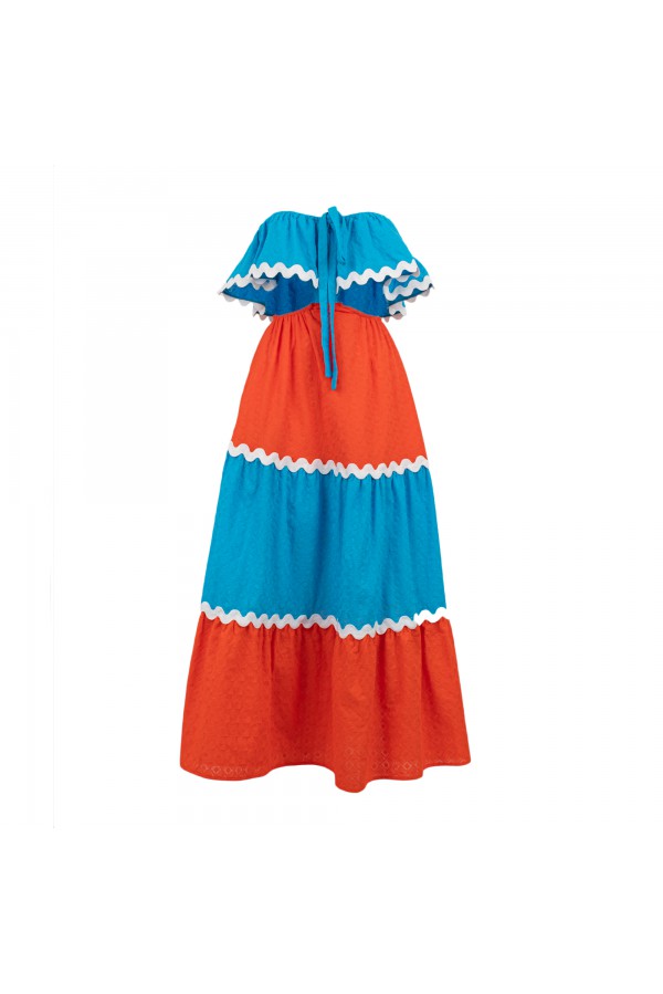 U R Ink SAN MIGUEL 114S38F ABITI AZZURRO/ARANCIO Flash Sale