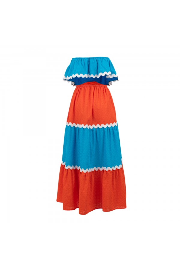 U R Ink SAN MIGUEL 114S38F ABITI AZZURRO/ARANCIO Flash Sale