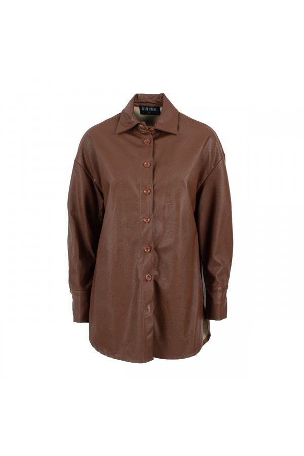 U R Ink SIMONA044W1E4 CAMICIE e BLUSE TOBACCO Cyber Monday