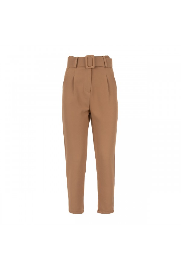 U R Ink RICCARDINA 054W1B0 PANTALONI BEIGE Offerta migliore