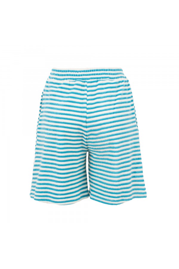 U R Ink LAS TUNAS 094S3V9 SHORTS BIANCO-CELESTE Lightning offer