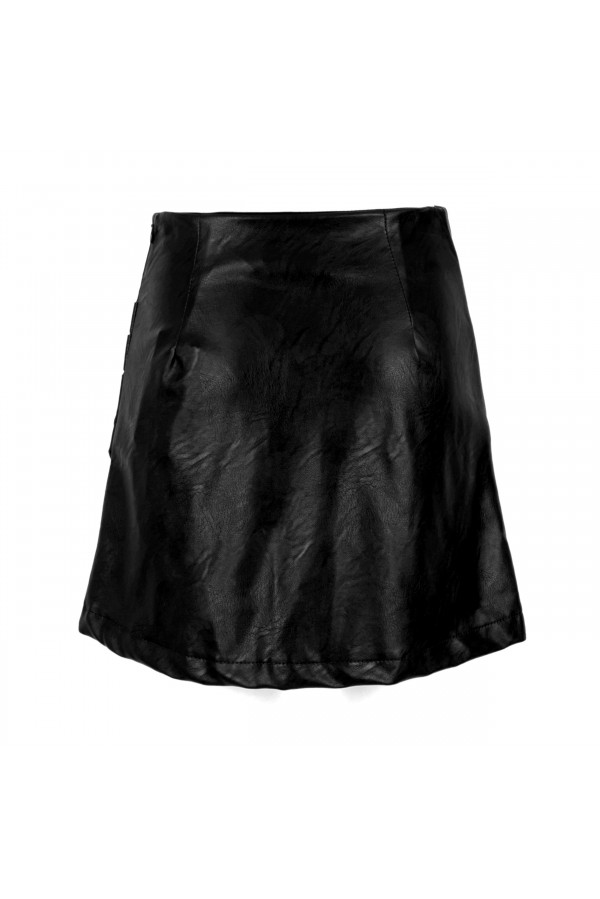U R Ink SOFIA024W1B8 GONNE BLK Ritorno libero