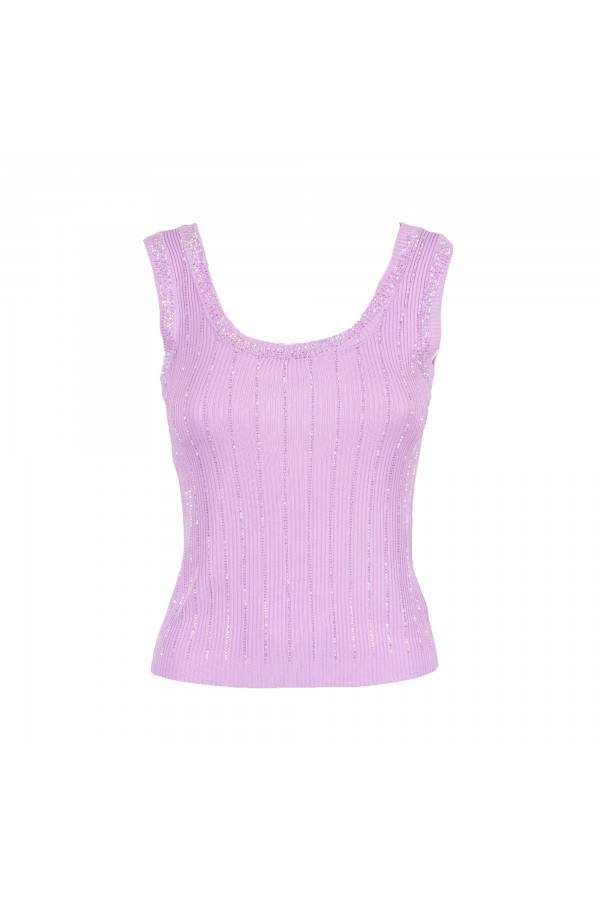 U R Ink PISCO 344S4B9 TOP e BODY LILLA Ultimi due giorni