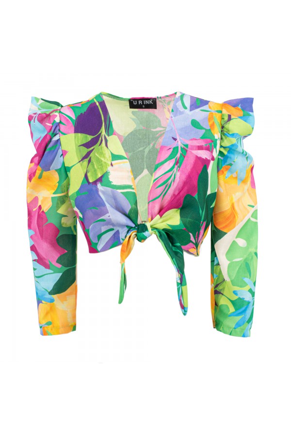 U R Ink AMARANTE124S3C2 TOP e BODY MULTICOLORE 50% di sconto per tempo limitato