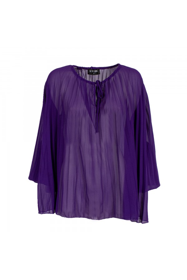 U R Ink OLIVOS 234S4F8 CAMICIE e BLUSE VIOLA Italy