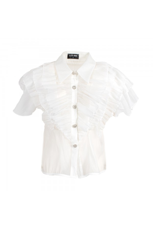U R Ink MANICORÉ 254S4D7 CAMICIE e BLUSE BIANCO Pezzi Unici