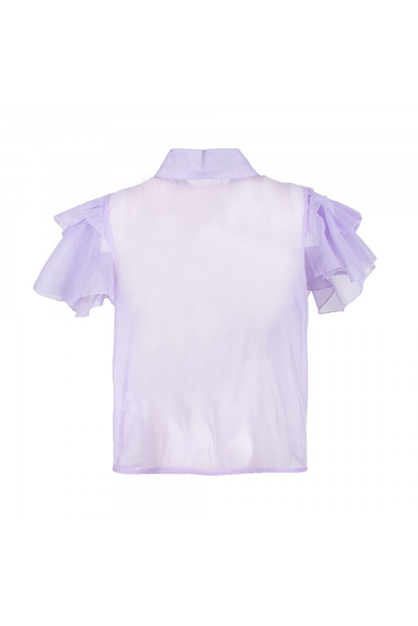 U R Ink MANICORÉ 254S4B9 CAMICIE e BLUSE LILLA Soddisfazione Garantita