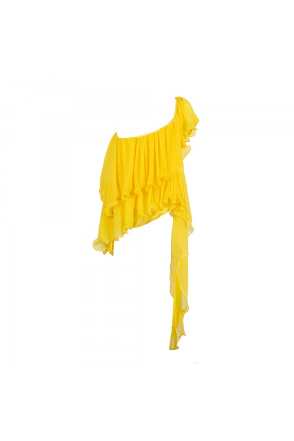 U R Ink YOPAL 124S4D9 TOP e BODY GIALLO Vendita Calda