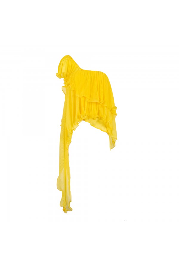 U R Ink YOPAL 124S4D9 TOP e BODY GIALLO Vendita Calda