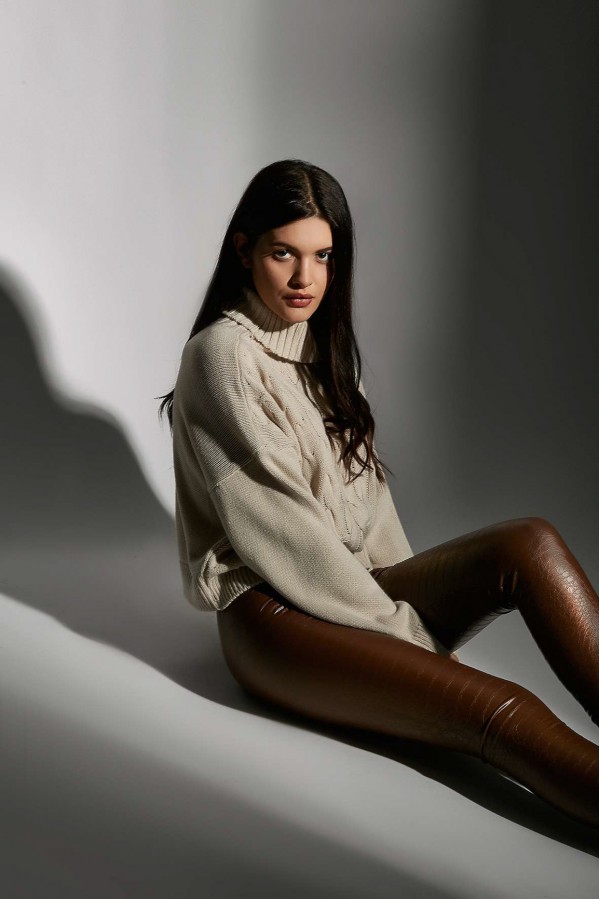 U R Ink CROCO514W1E4 PANTALONI TOBACCO Negozio online di fabbrica