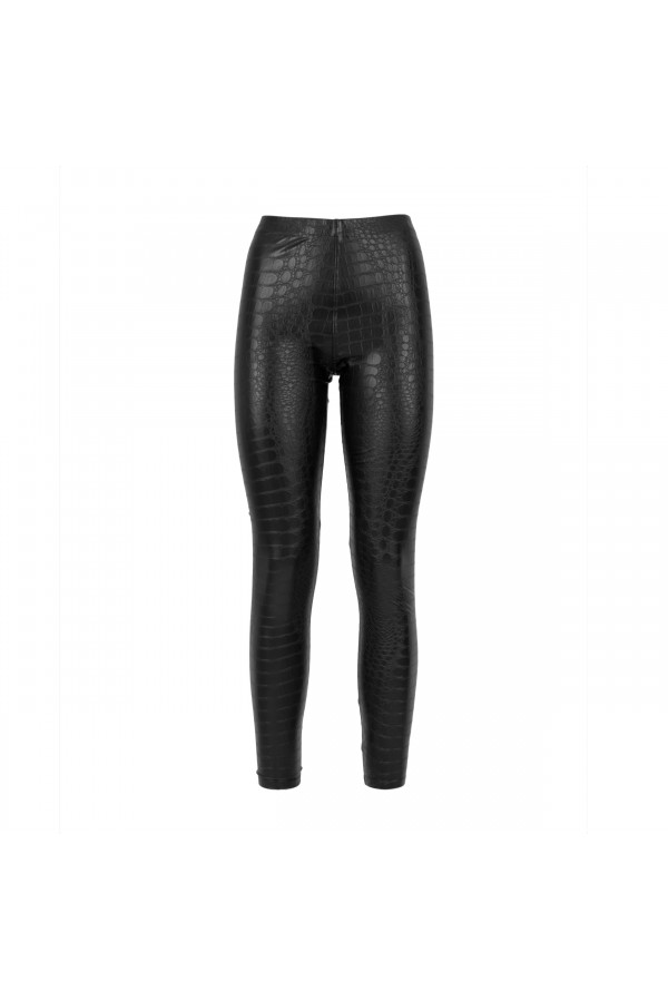 U R Ink CROCO514W1A4 PANTALONI BLACK Prezzo di fabbrica