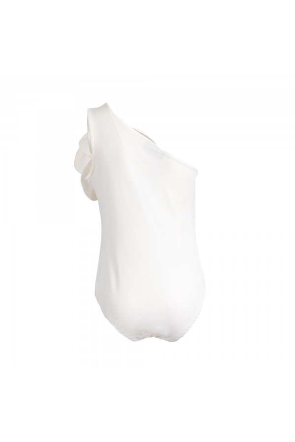 U R Ink TUMAN 154S4D7 TOP e BODY BIANCO Vendite stagionali